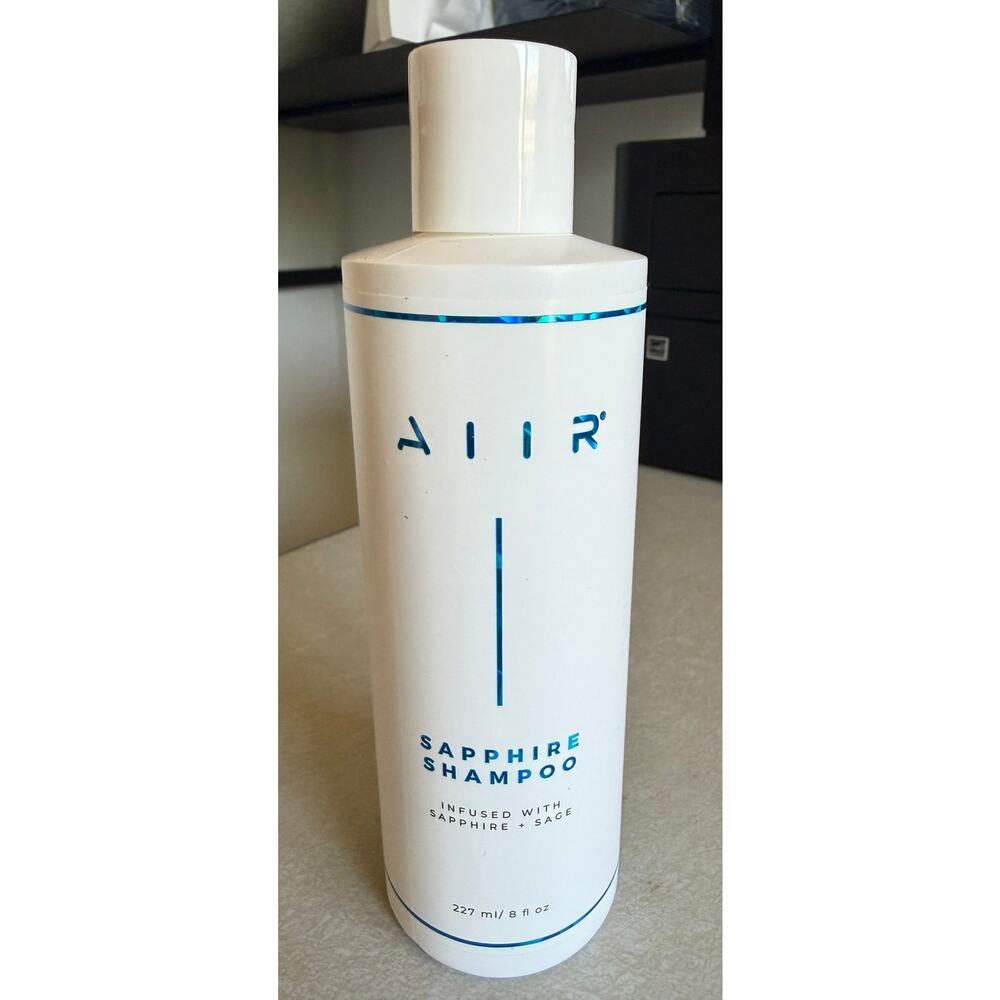 Brand new Aiir Sapphire Shampoo 8 fl oz Crystal Infused, Vegan, Sulfate-Free
